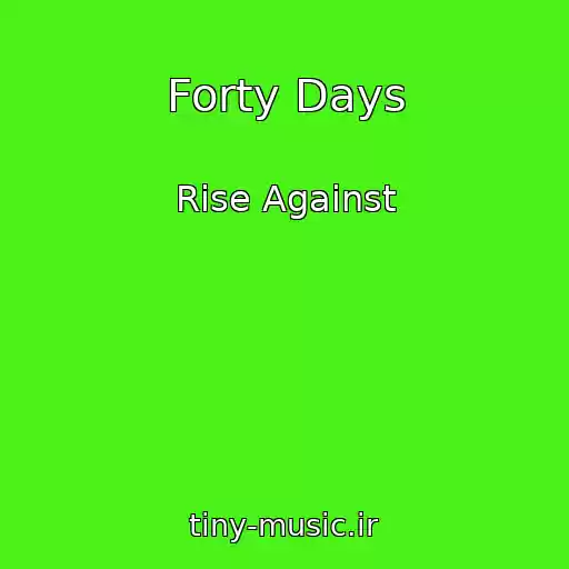 کاور آهنگ Forty Days از Rise Against