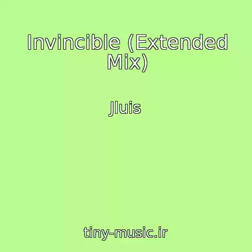 کاور آهنگ Invincible (Extended Mix) از Jluis