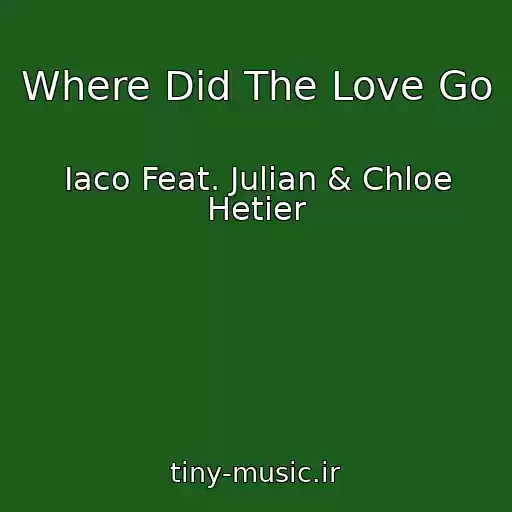 کاور آهنگ Where Did The Love Go از Iaco Feat. Julian & Chloe Hetier