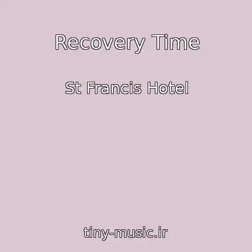کاور آهنگ Recovery Time از St Francis Hotel