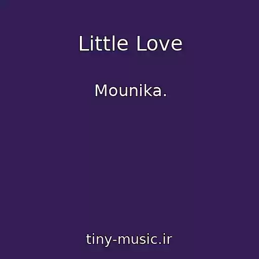 کاور آهنگ Little Love از Mounika.