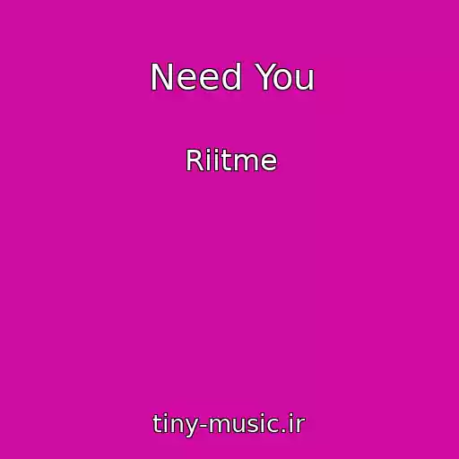 کاور آهنگ Need You از Riitme