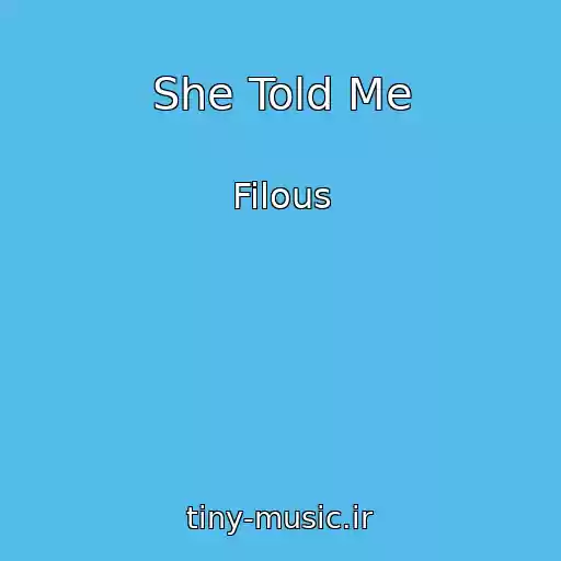 کاور آهنگ She Told Me از Filous