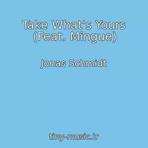 کاور آهنگ Take What's Yours (Feat. Mingue) از Jonas Schmidt