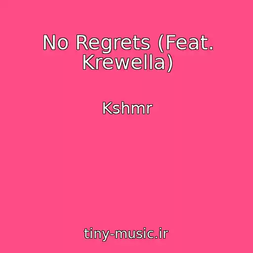 کاور آهنگ No Regrets (Feat. Krewella) از Kshmr