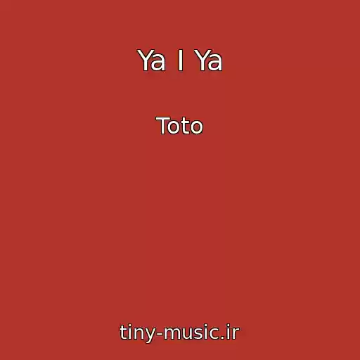 کاور آهنگ Ya I Ya از Toto