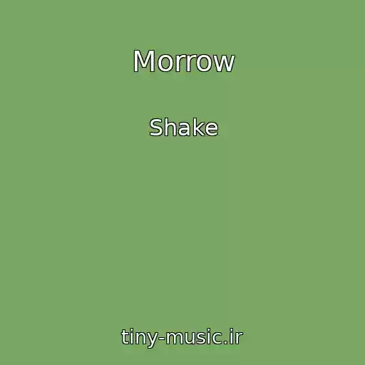 کاور آهنگ Morrow از Shake