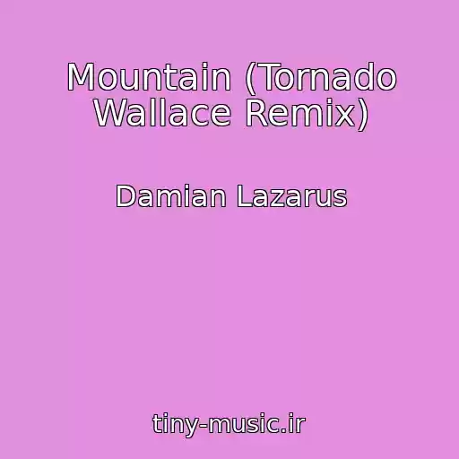 کاور آهنگ Mountain (Tornado Wallace Remix) از Damian Lazarus