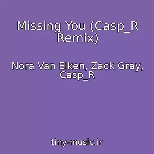 کاور آهنگ Missing You (Casp_R Remix) از Nora Van Elken, Zack Gray, Casp_R