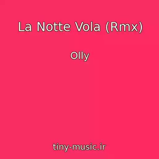کاور آهنگ La Notte Vola (Rmx) از Olly