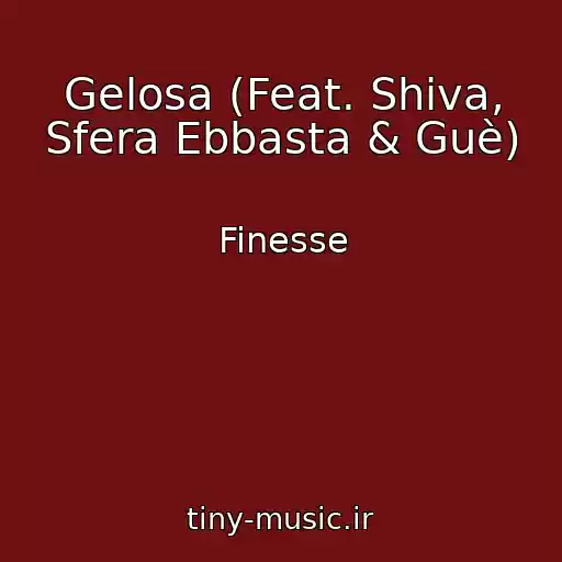 کاور آهنگ Gelosa (Feat. Shiva, Sfera Ebbasta & Guè) از Finesse