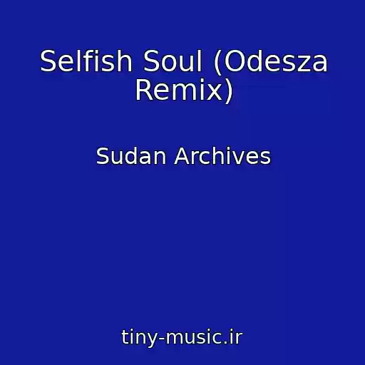 کاور آهنگ Selfish Soul (Odesza Remix) از Sudan Archives