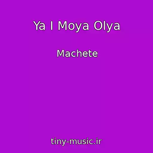 کاور آهنگ Ya I Moya Olya از Machete