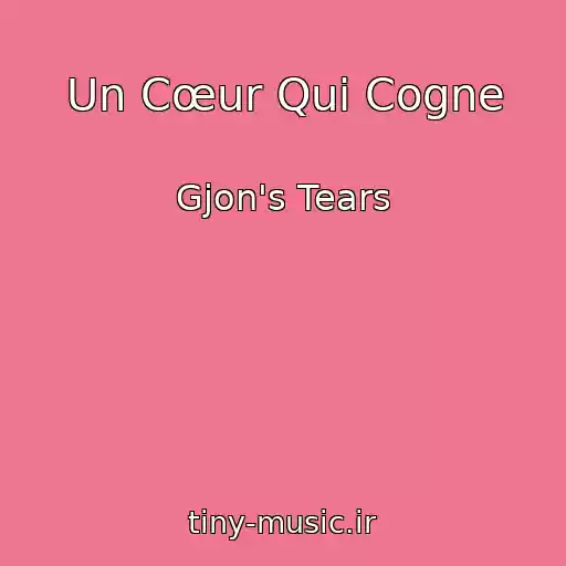 کاور آهنگ Un Cœur Qui Cogne از Gjon's Tears