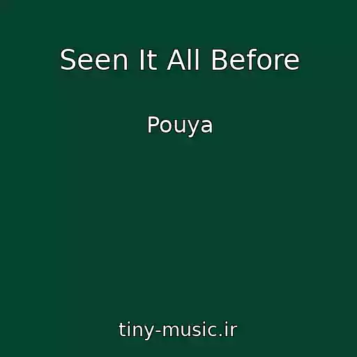 کاور آهنگ Seen It All Before از Pouya