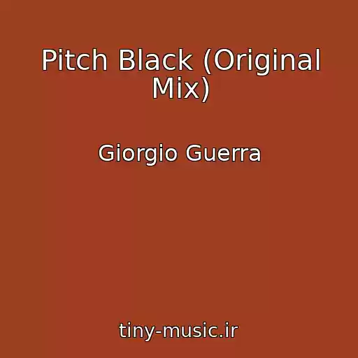 کاور آهنگ Pitch Black (Original Mix) از Giorgio Guerra