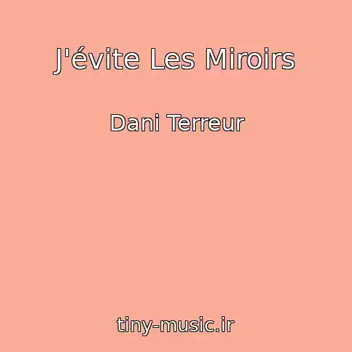 کاور آهنگ J'évite Les Miroirs از Dani Terreur