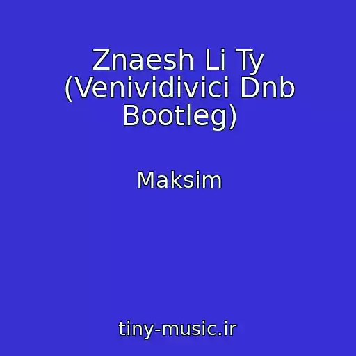 کاور آهنگ Znaesh Li Ty (Venividivici Dnb Bootleg) از Maksim