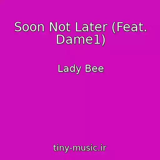 کاور آهنگ Soon Not Later (Feat. Dame1) از Lady Bee