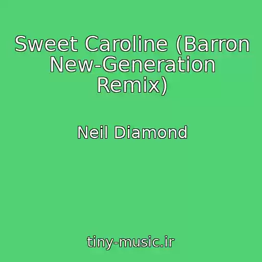 کاور آهنگ Sweet Caroline (Barron New-Generation Remix) از Neil Diamond