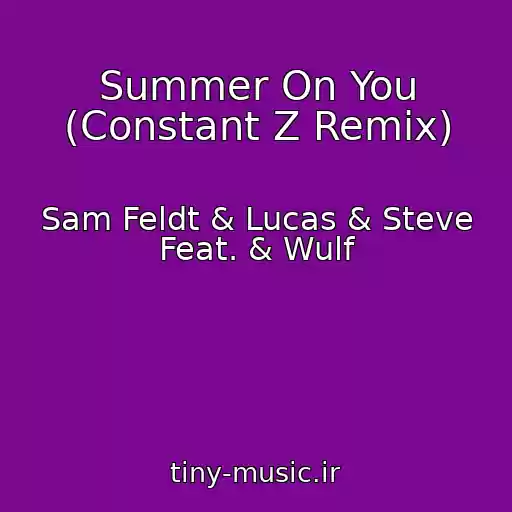 کاور آهنگ Summer On You (Constant Z Remix) از Sam Feldt & Lucas & Steve Feat. & Wulf