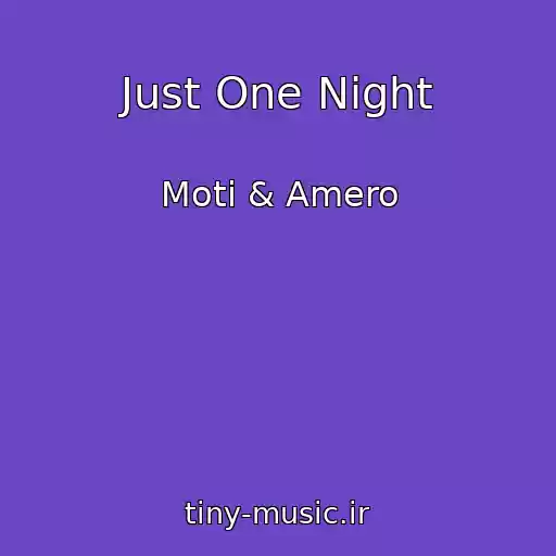 کاور آهنگ Just One Night از Moti & Amero