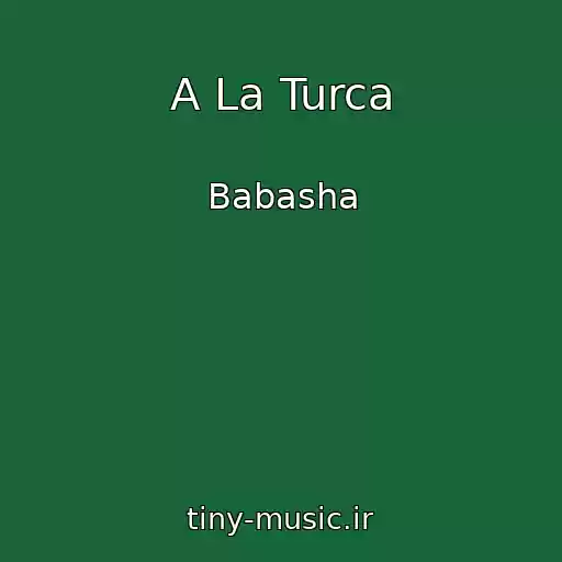 کاور آهنگ A La Turca از Babasha