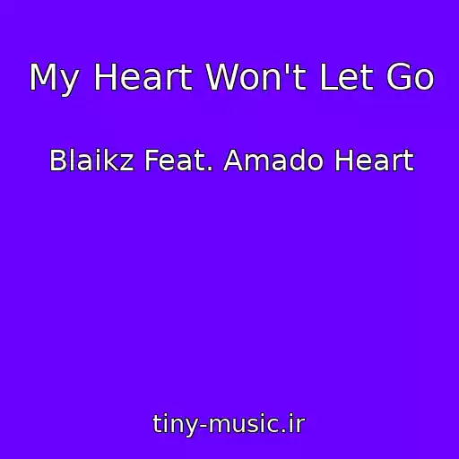 کاور آهنگ My Heart Won't Let Go از Blaikz Feat. Amado Heart