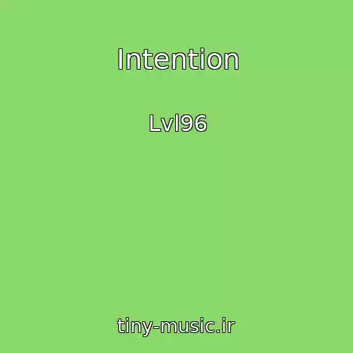 کاور آهنگ Intention از Lvl96