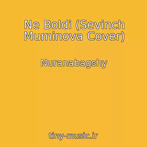 کاور آهنگ Ne Boldi (Sevinch Muminova Cover) از Nuranabagshy