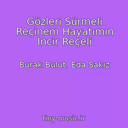 کاور آهنگ Gözleri Sürmeli Reçinem Hayatımın Incir Reçeli از Burak Bulut, Eda Sakız