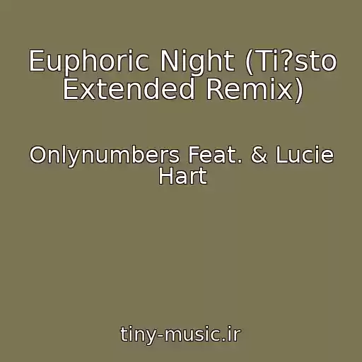 کاور آهنگ Euphoric Night (Ti?sto Extended Remix) از Onlynumbers Feat. & Lucie Hart