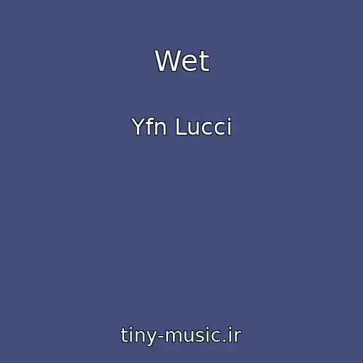 کاور آهنگ Wet از Yfn Lucci