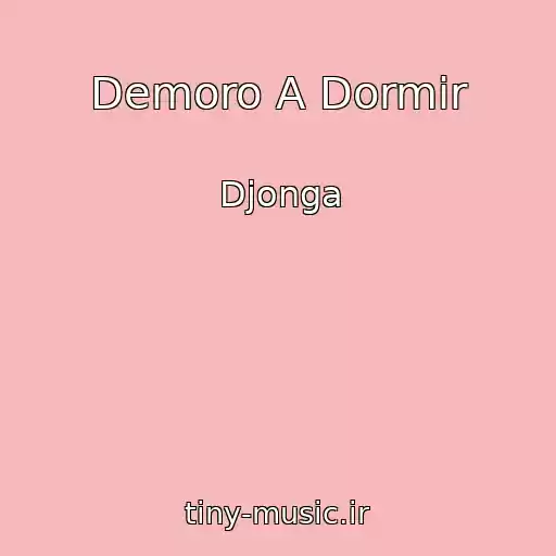 کاور آهنگ Demoro A Dormir از Djonga