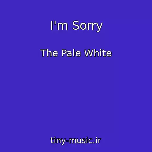 کاور آهنگ I'm Sorry از The Pale White