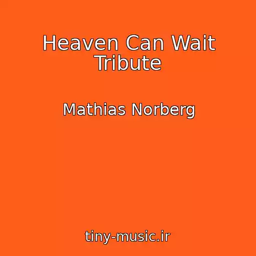 کاور آهنگ Heaven Can Wait Tribute از Mathias Norberg