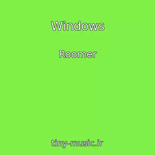 کاور آهنگ Windows از Roomer