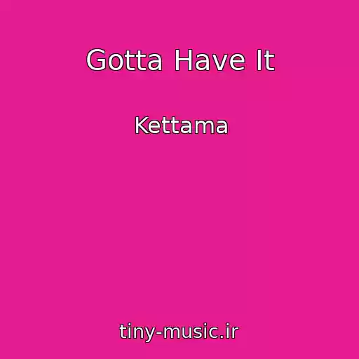 کاور آهنگ Gotta Have It از Kettama