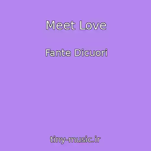 کاور آهنگ Meet Love از Fante Dicuori