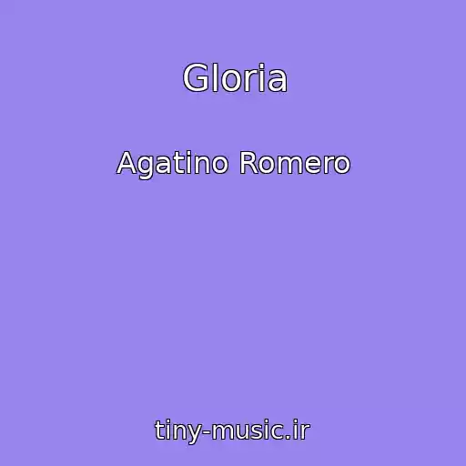 کاور آهنگ Gloria از Agatino Romero