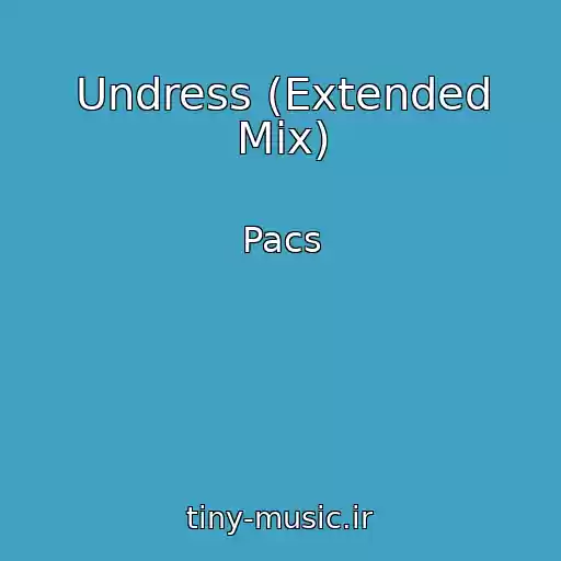 کاور آهنگ Undress (Extended Mix) از Pacs
