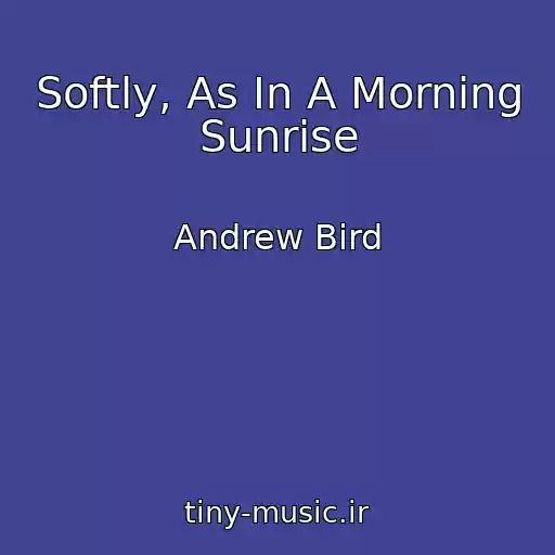 کاور آهنگ Softly, As In A Morning Sunrise از Andrew Bird