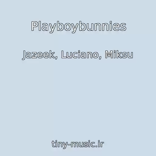 کاور آهنگ Playboybunnies از Jazeek, Luciano, Miksu