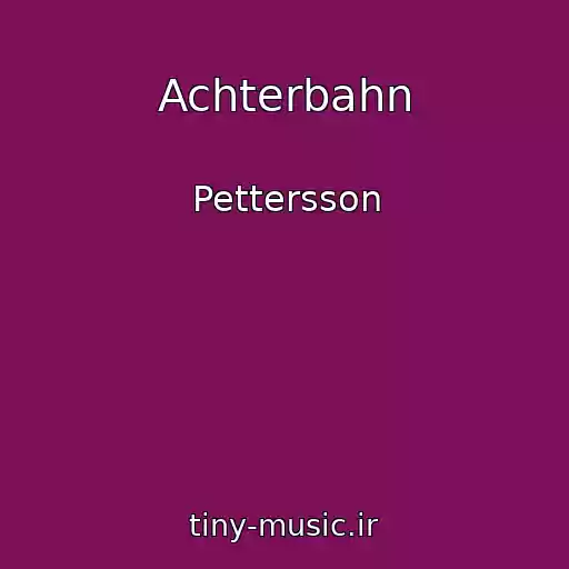کاور آهنگ Achterbahn از Pettersson