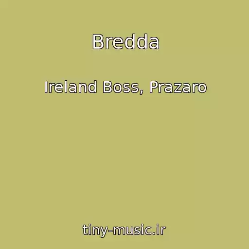کاور آهنگ Bredda از Ireland Boss, Prazaro