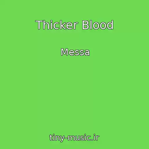 کاور آهنگ Thicker Blood از Messa