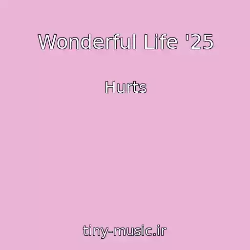 کاور آهنگ Wonderful Life '25 از Hurts
