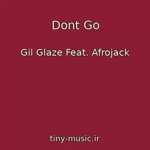 کاور آهنگ Dont Go از Gil Glaze Feat. Afrojack