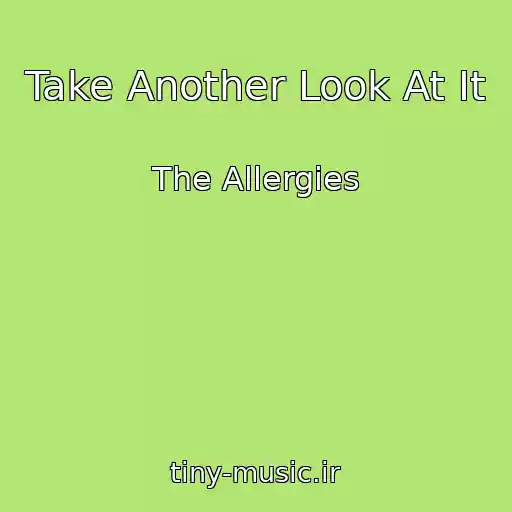 کاور آهنگ Take Another Look At It از The Allergies