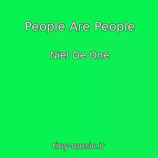 کاور آهنگ People Are People از Niel De One
